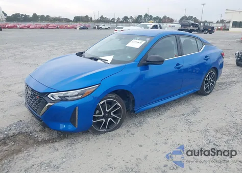 2025 Nissan Sentra Sr from USA, damaged, VIN 3N1AB8DV4SY298163